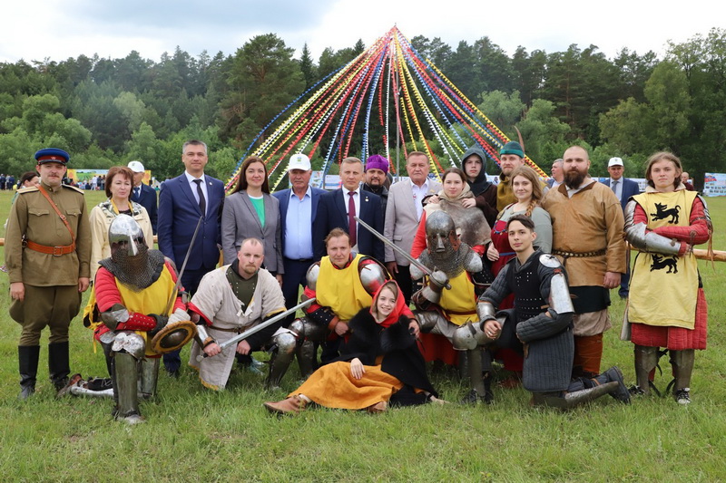 Сбер представил новинки на празднике Акатуй в с.Комсомольское Чувашской Республики