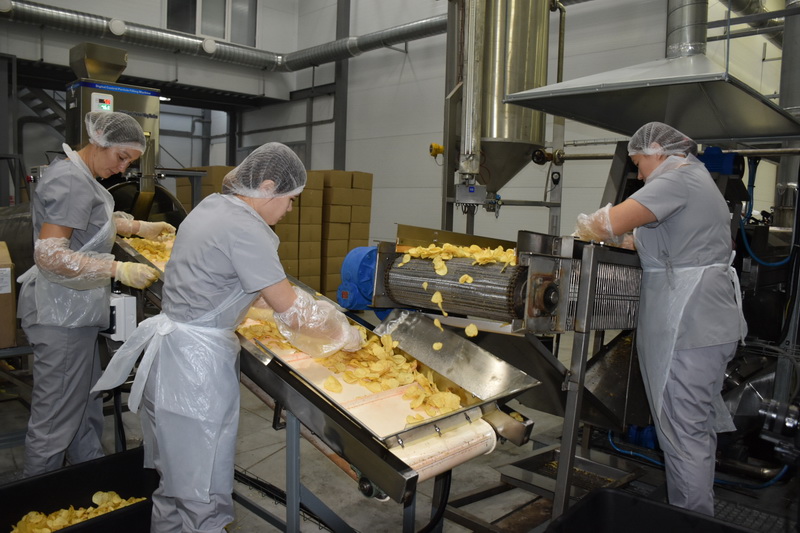 В Чувашской Республике открылось первое производство чипсов