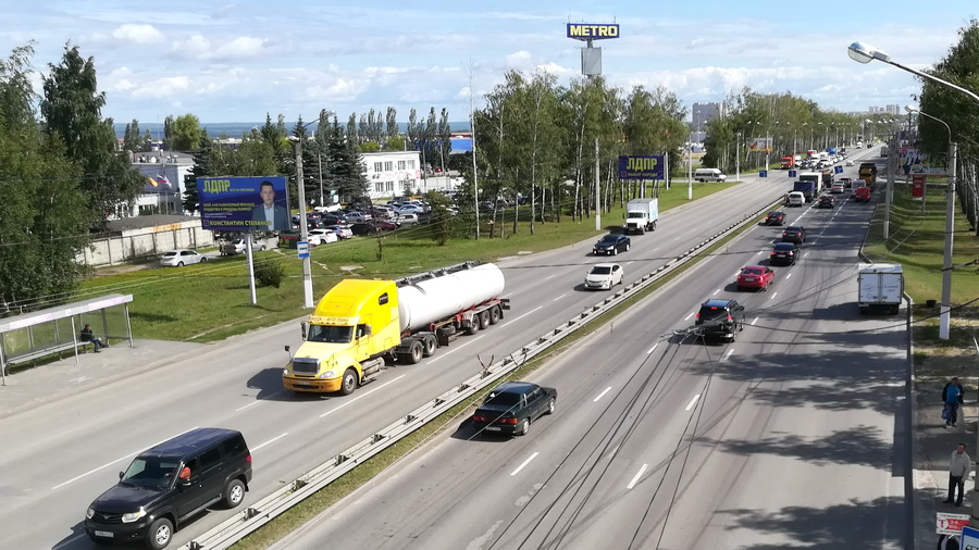 С 1 декабря в Чебоксарах вводятся ограничения для проезда большегрузов