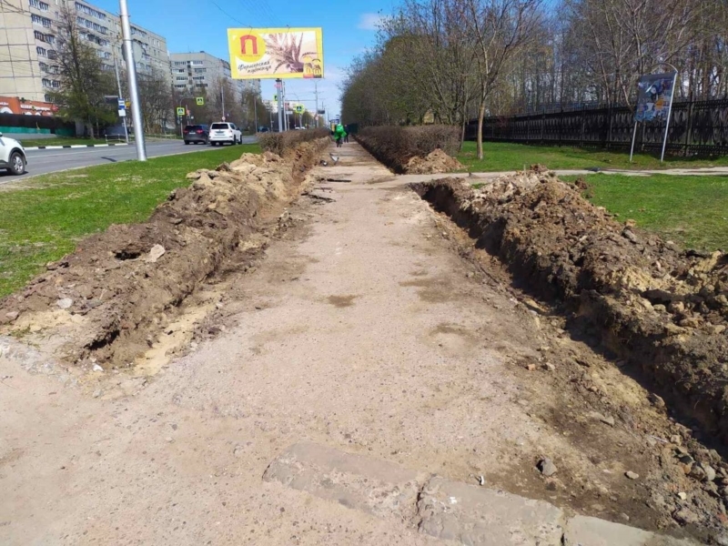 В Чебоксарах до конца года отремонтируют 8,5 км тротуаров. Адреса