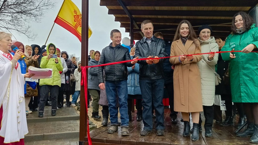 Яушский родник в Чувашии благоустроен в рамках федерального проекта Русского географического общества и Фонда «Экология» Россельхозбанка