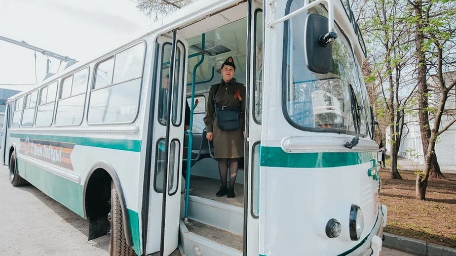 В День Победы в Чебоксарах будет курсировать ретро-троллейбус