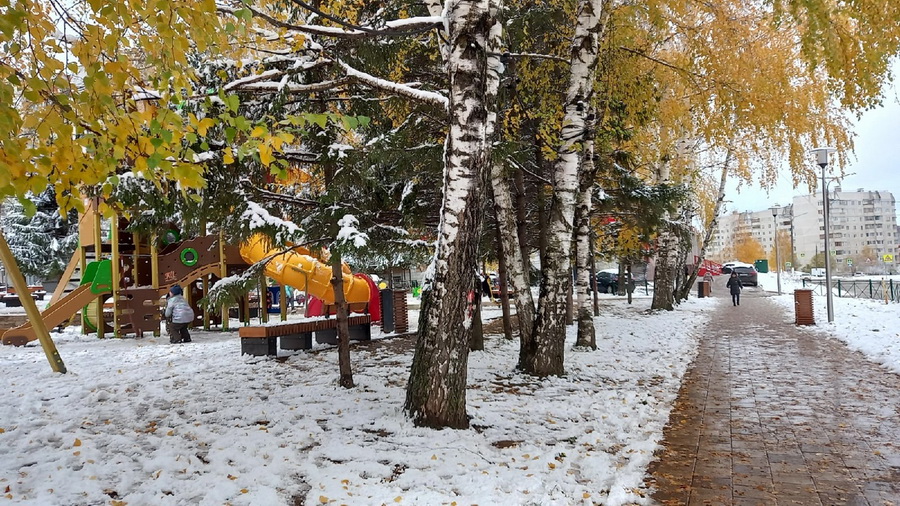 Снег вернётся в Чебоксары во второй декаде ноября