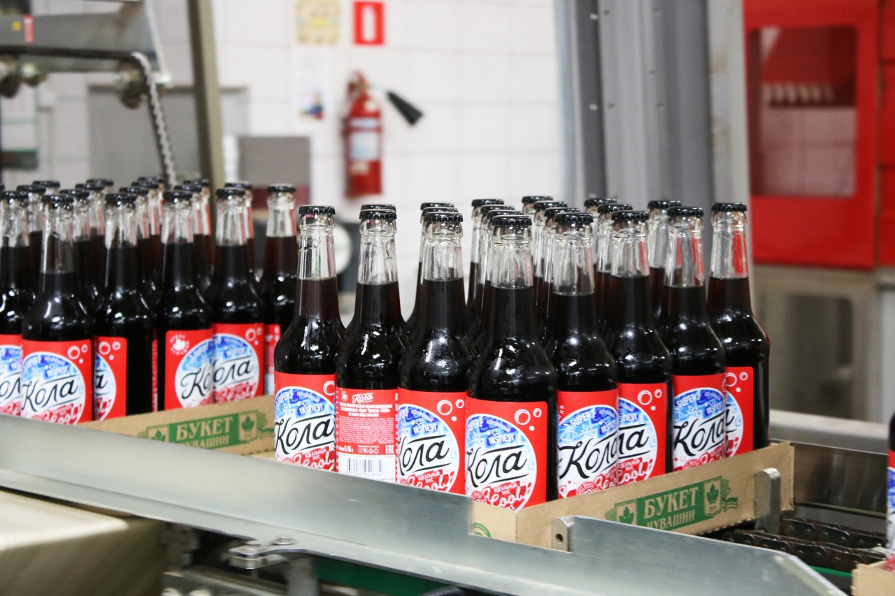 На «Букете Чувашии» начали разливать «Фанту» и «Колу»