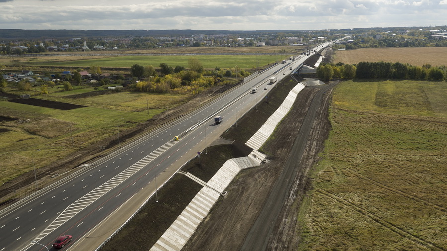 Федеральные трассы Чувашии продолжают ремонтировать за счет «Платона»