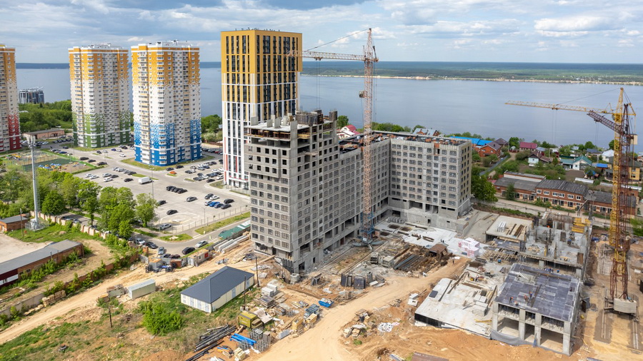 На долю трех застройщиков приходится четверть строящегося жилья в Чувашии