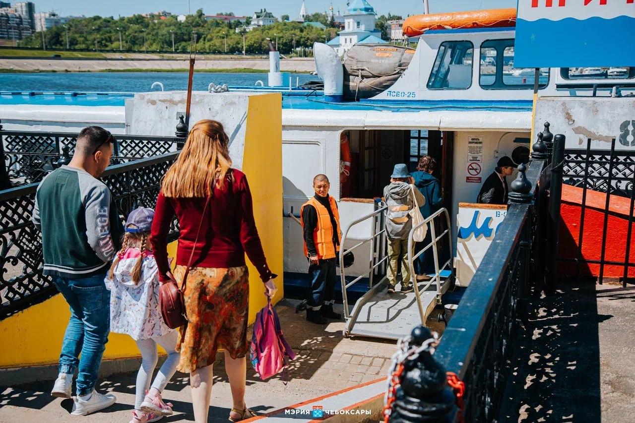 В Чебоксарах в два раза снизился пассажиропоток на речных трамвайчиках в Заволжье