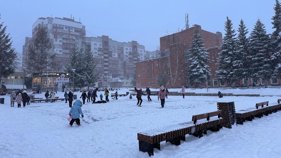 В Чувашию идут снегопады и потепление до нуля градусов